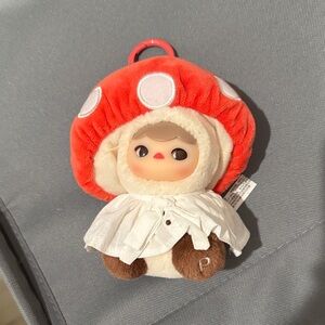 Charming Red Mushroom Plush Doll